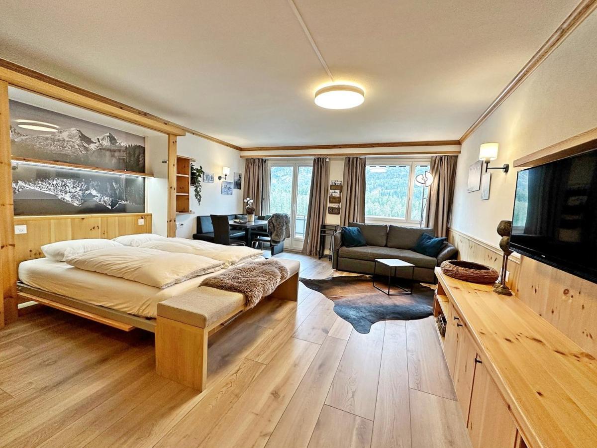 Apartament 42M2 Alpenschick Mit Balkon, Ausblick, Pool - E405 Sankt Moritz Zewnętrze zdjęcie