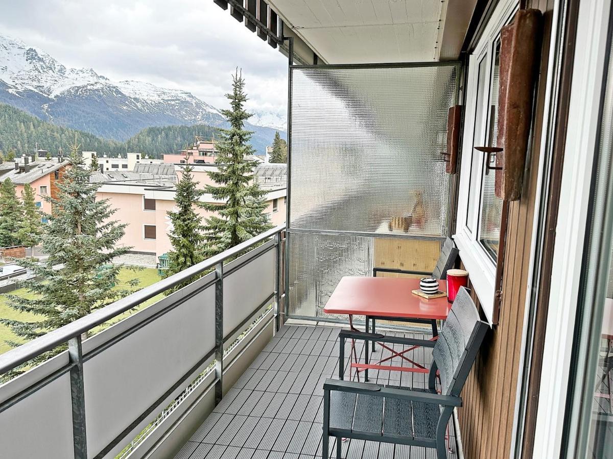 Apartament 42M2 Alpenschick Mit Balkon, Ausblick, Pool - E405 Sankt Moritz Zewnętrze zdjęcie